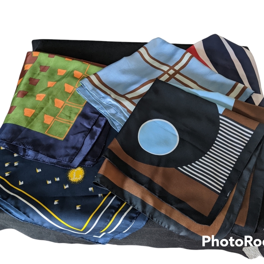 5 Vintage Retro Scarves